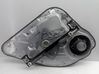 Rear door window regulator with motor 