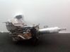 Steering wheel axle 