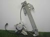 Rear window lifting mechanism without motor 