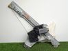 Rear door window regulator with motor 135090221