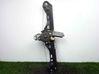 Rear door window regulator with motor 