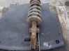 Front shock absorber with coil spring 