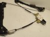 Front door window regulator with motor 