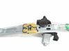 Rear door window regulator with motor 1884431