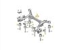 Rear axle beam with reductor 8W0505235AL