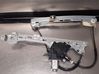 Front door window regulator with motor 807201773R