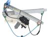 Front door window regulator with motor 9221X3