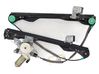 Front door window regulator with motor 1331616