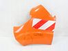 Front wheel arch liner splash guards 
