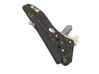 Rear door window regulator with motor 7138863