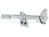 Front door window regulator with motor 402214
