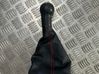 Gear lever shifter trim leather/knob 