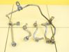 Fuel injector supply line/pipe 