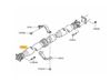 Middle center prop shaft 37000EY10A