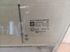 Front door window glass four-door 13270976