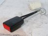Hebilla del cinturón de seguridad trasero 1M0857495AFCN