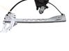 Front door window regulator with motor B001019580