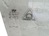 Front door window glass four-door 824212S000