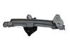 Rear door window regulator with motor 9820885080