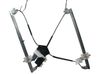 Front door window regulator with motor 9222AF