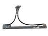 Front door window regulator with motor 9222N7