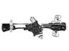 Front door window regulator with motor 