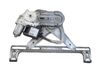 Rear door window regulator with motor 1738647