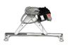Front door window regulator with motor 1768208