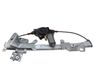 Front door window regulator with motor 1206824