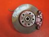Front wheel hub spindle knuckle 