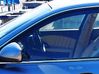 Front door window glass four-door 