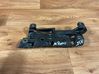 Rear bumper mounting bracket 2K0807393