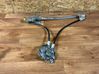 Rear window lifting mechanism without motor 116330