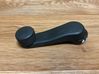 Rear door window winding handle 6Q0837581A