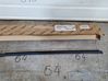 Rear door glass trim molding 7576402070