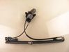 Front door window regulator with motor 