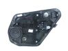 Rear door window regulator with motor 