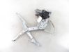 Front door window regulator with motor 