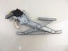 Front door window regulator with motor 