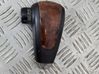 Gear lever shifter trim leather/knob 