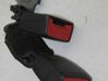 Middle seatbelt buckle (rear) 