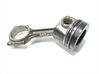 Piston with connecting rod 