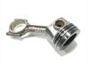 Piston with connecting rod 