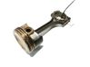 Piston with connecting rod 