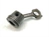 Piston with connecting rod 