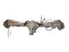 Rear axle beam with reductor 