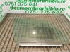 Front door window glass four-door 