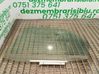 Rear door window glass 