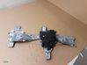 Front door window regulator with motor 