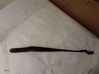 Front wiper blade arm 